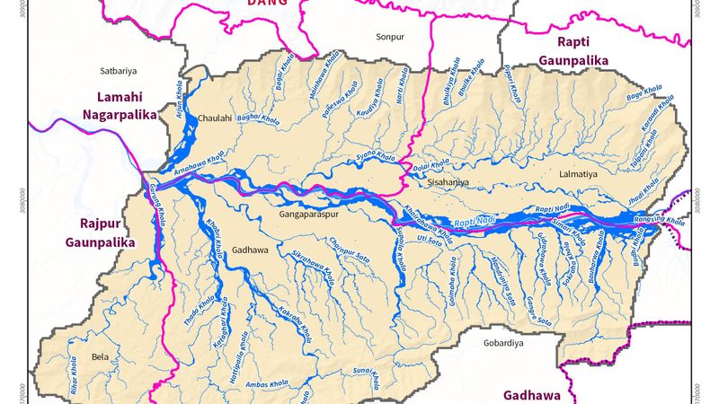 River System of Rapti River Basin
