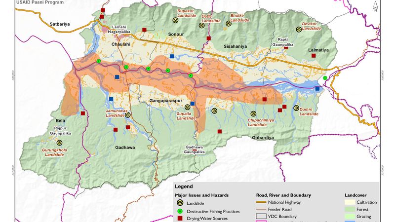 Major Flood, Landslide and Hazard Area