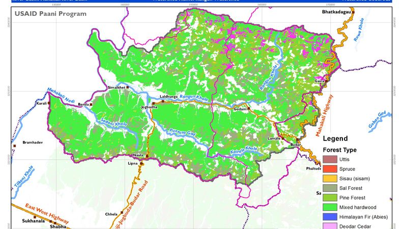 Forest  Type Map