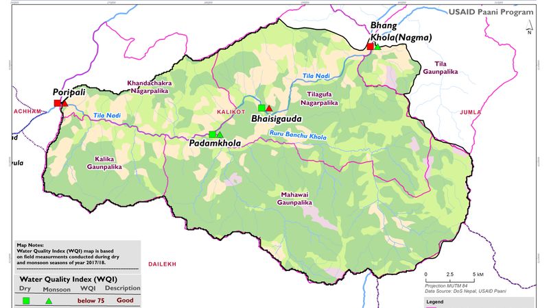 Water Quality Index Map