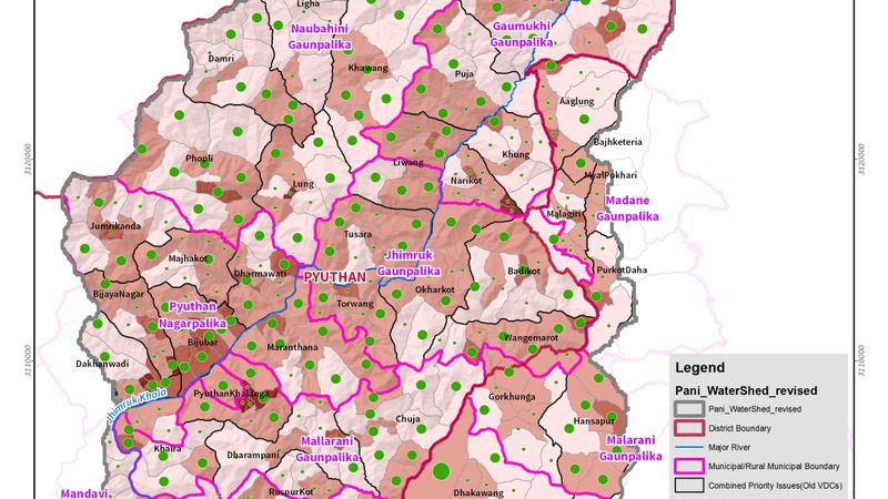 Population Distribution (Old Ward Level)